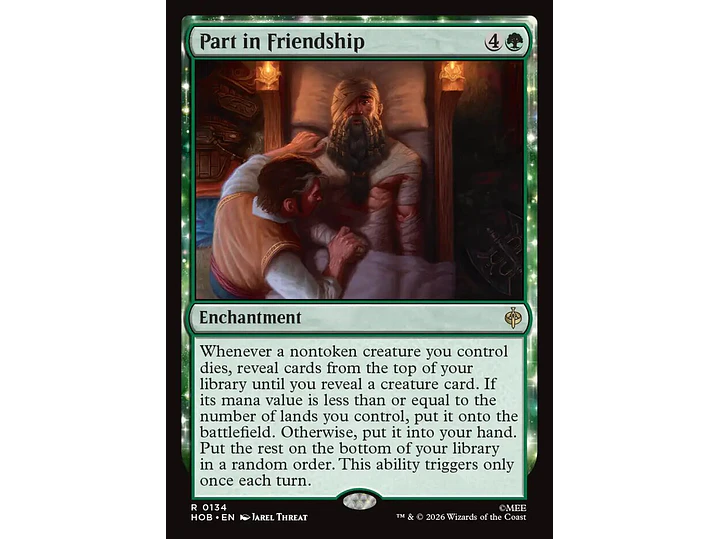 Part in Friendship (foil) | EN | NM | HOB 1