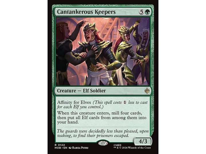 Cantankerous Keepers | EN | NM | HOB 1