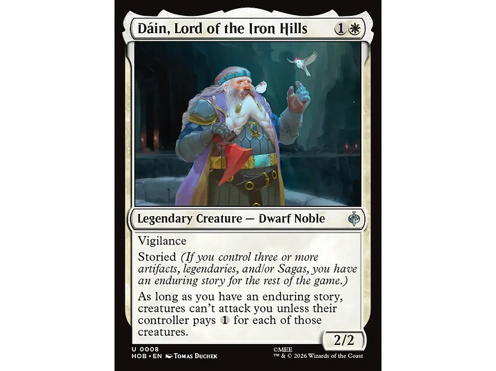 Dáin, Lord of the Iron Hills | EN | NM | HOB 1
