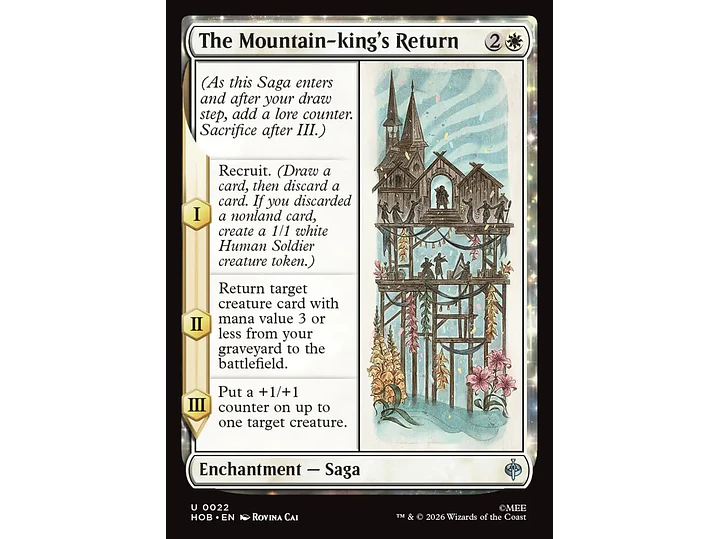 The Mountain-king's Return (foil) | EN | NM | HOB 1