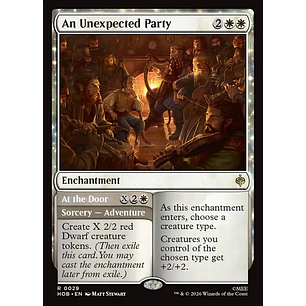 An Unexpected Party // At the Door | EN | NM | HOB