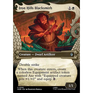 Iron Hills Blacksmith (Showcase) | EN | NM | HOB