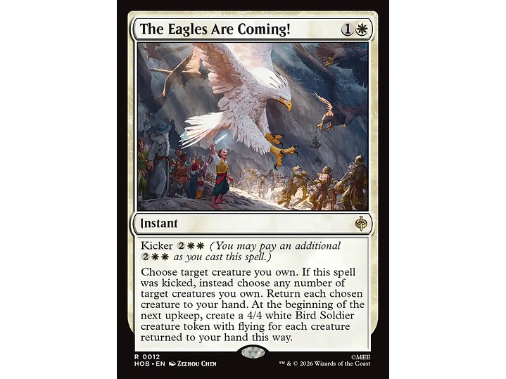 The Eagles Are Coming! (foil) | EN | NM | HOB 1