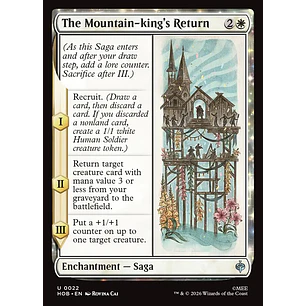The Mountain-king's Return | EN | NM | HOB