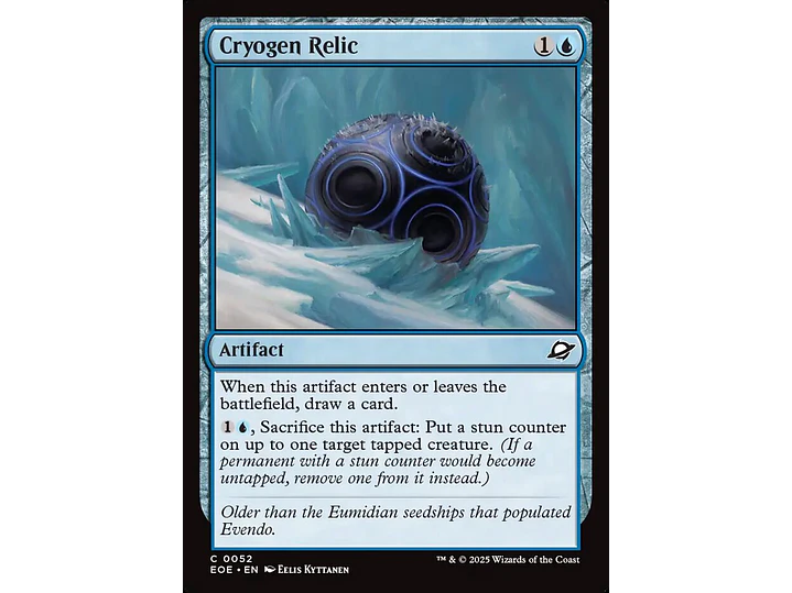 Cryogen Relic (foil) | EN | NM | EOE 1