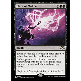 Flare of Malice (foil) | ES | NM | MH3
