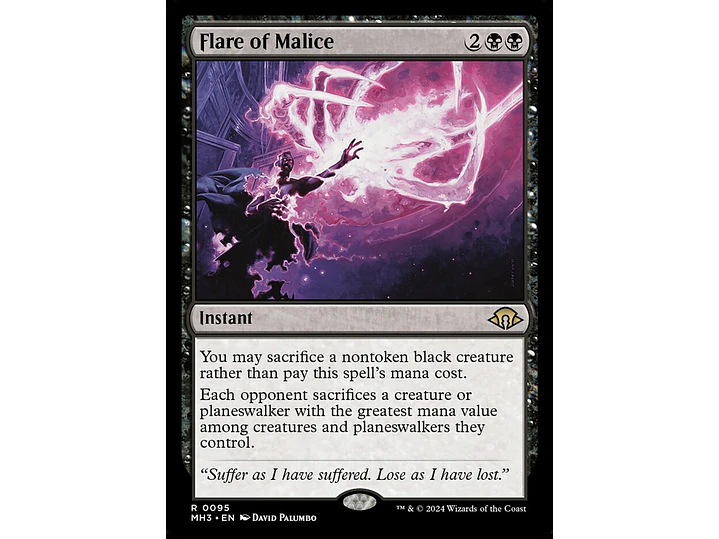 Flare of Malice (foil) | ES | NM | MH3 1