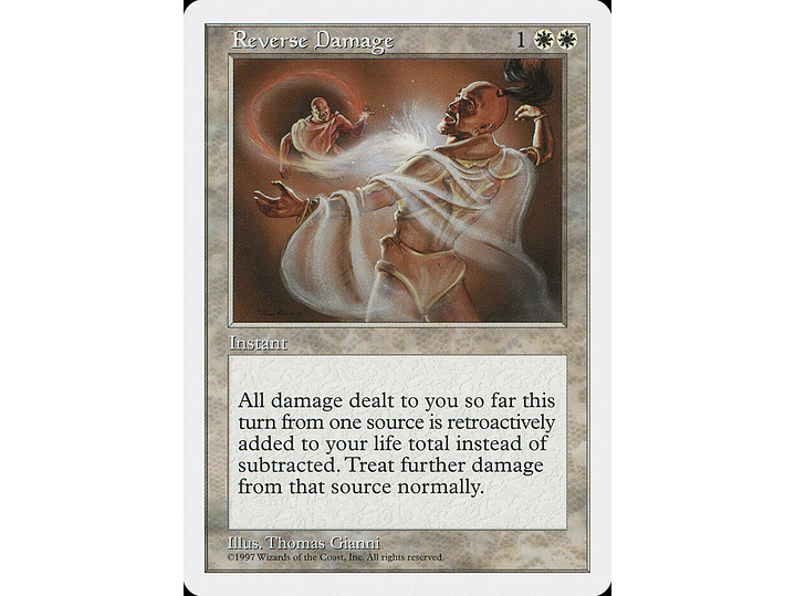 Reverse Damage (Retro Frame) | ES | NM | 5ED 1