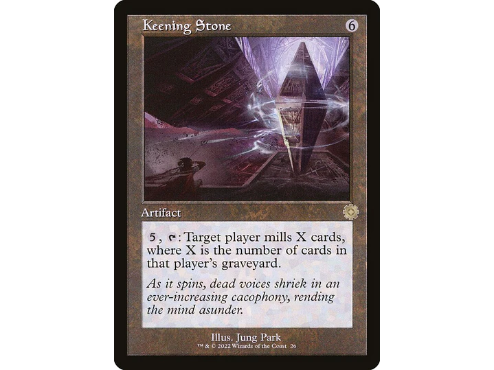 Keening Stone (Retro Frame) | ES | NM | BRR 1