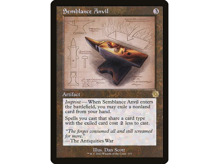 Semblance Anvil (Retro Frame) | ES | NM | BRR 1