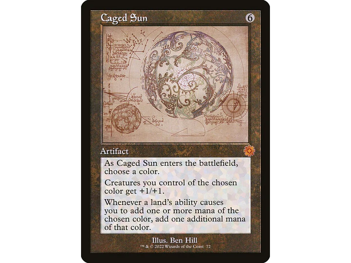 Caged Sun (Retro Frame) | ES | NM | BRR 1