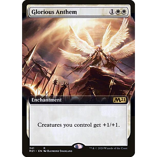 Glorious Anthem (Extended Art foil) | EN | NM | M21