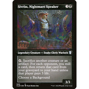 Sivriss, Nightmare Speaker (Etched) | EN | NM | CLB