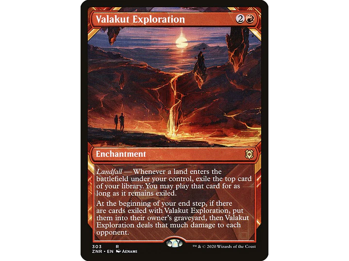Valakut Exploration (Showcase) | EN | NM | ZNR 1