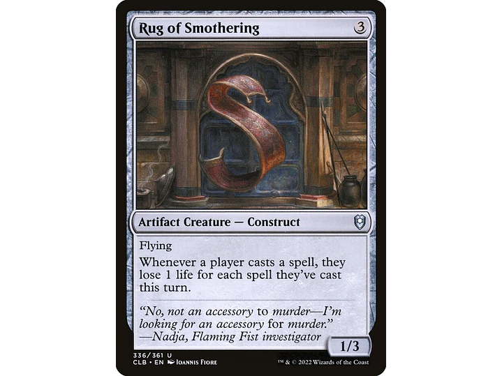 Rug of Smothering | EN | NM | CLB 1