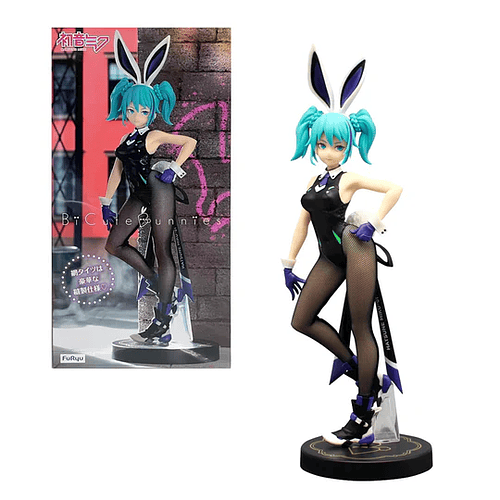 BICUTE BUNNIES HATSUNE MIKU STREET VIOLET COLOR VERSION - VOCALOID - "PREVENTA"