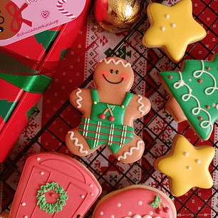 Cherry Christmas Cookie Set