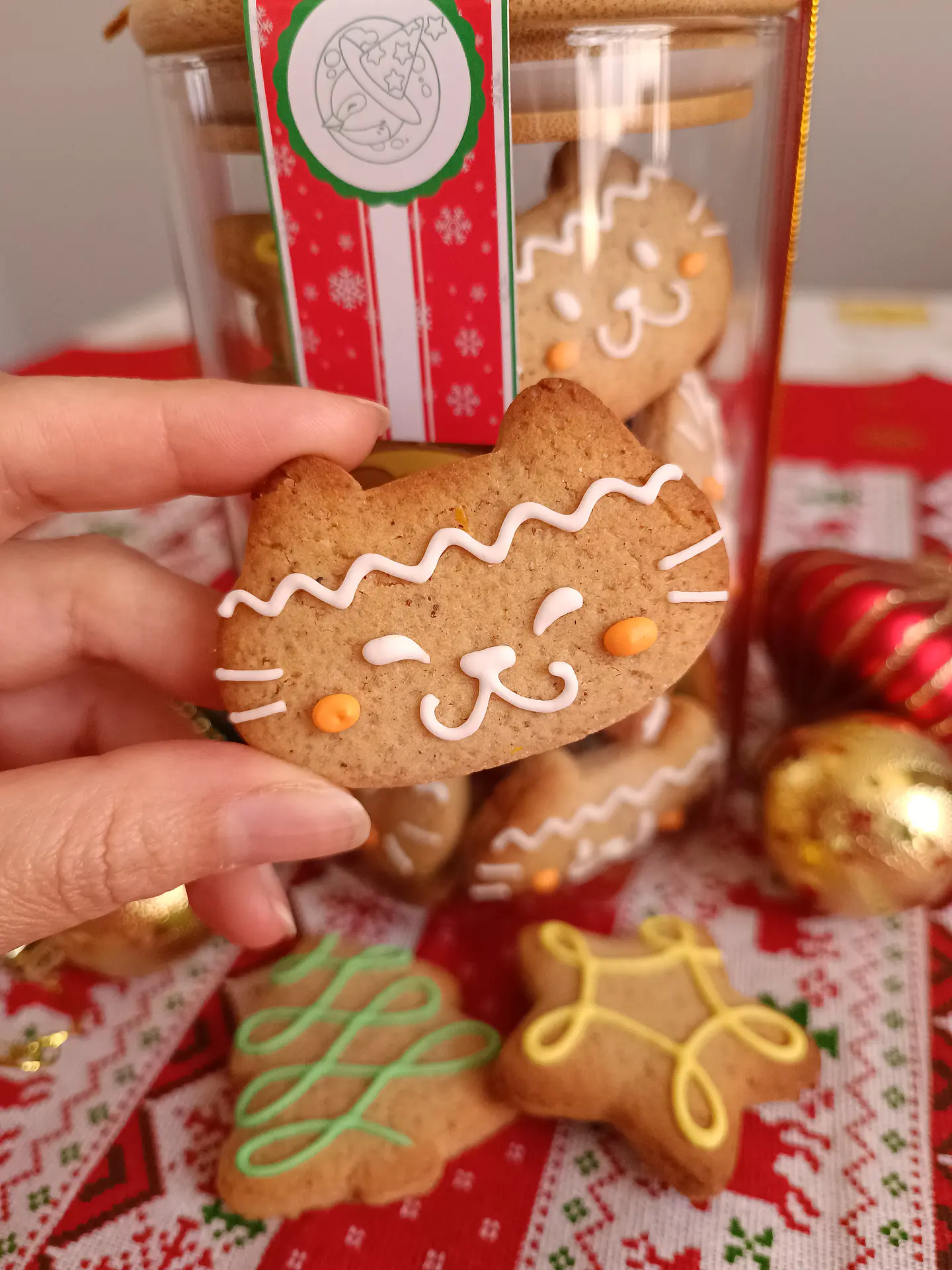 Ginger the Cat Cookie Jar 3