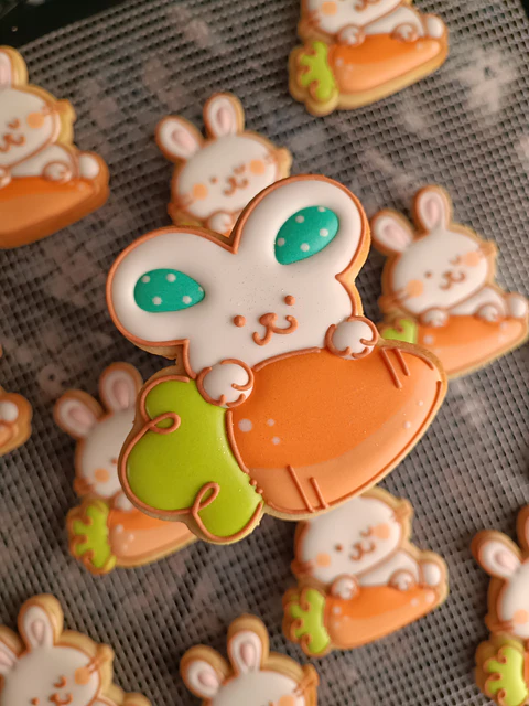 Cookie Card Temática -  Conejito Chonky