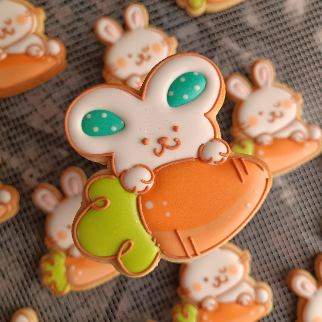 Cookie Card Temática -  Conejito Chonky 1