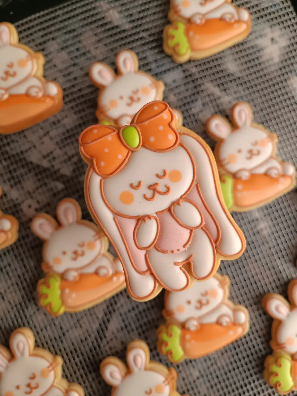 Cookie Card Temática -  Conejita Coquette 1