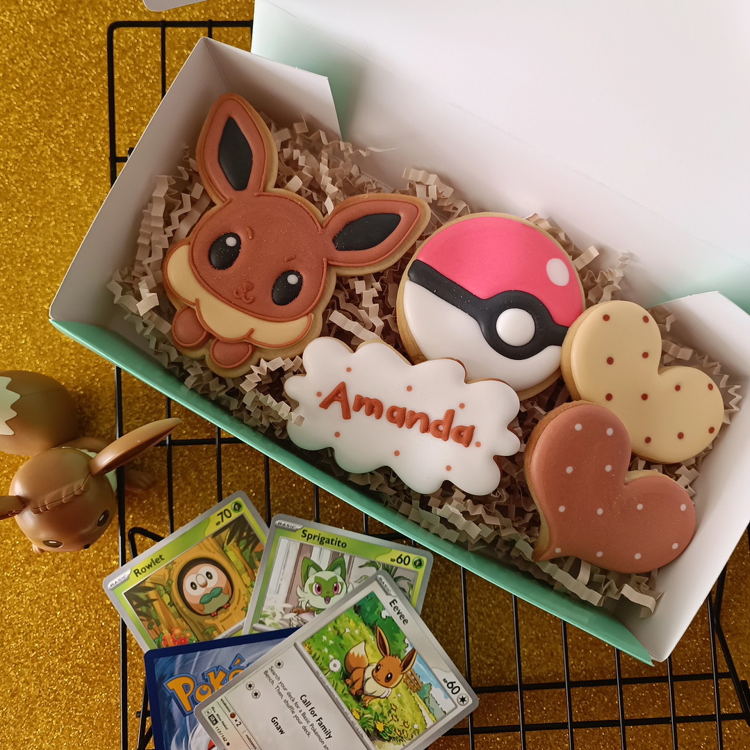 Let's Go Eevee! Cookie Set 1