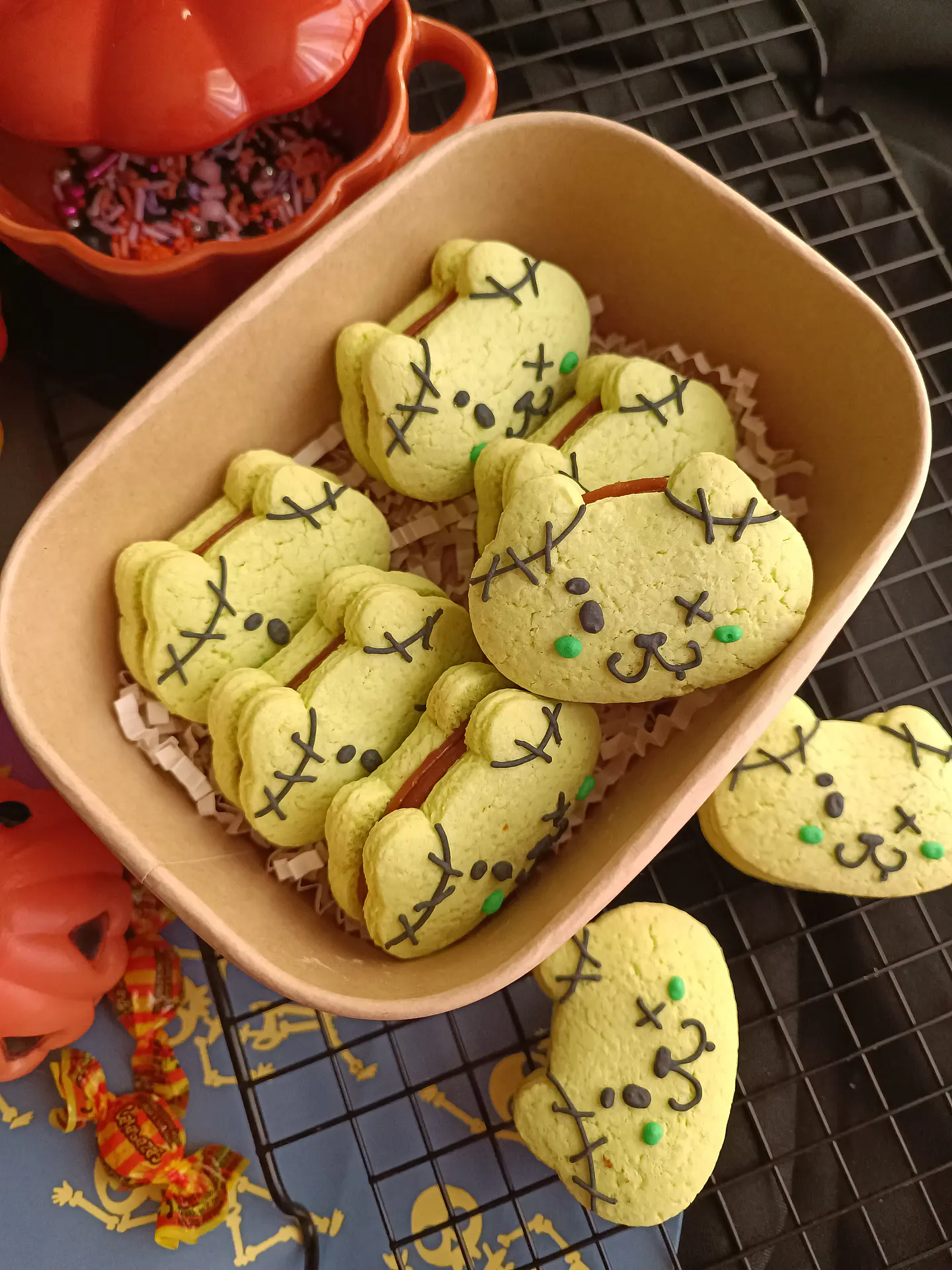 Zombie Ginger Cookie Set 1