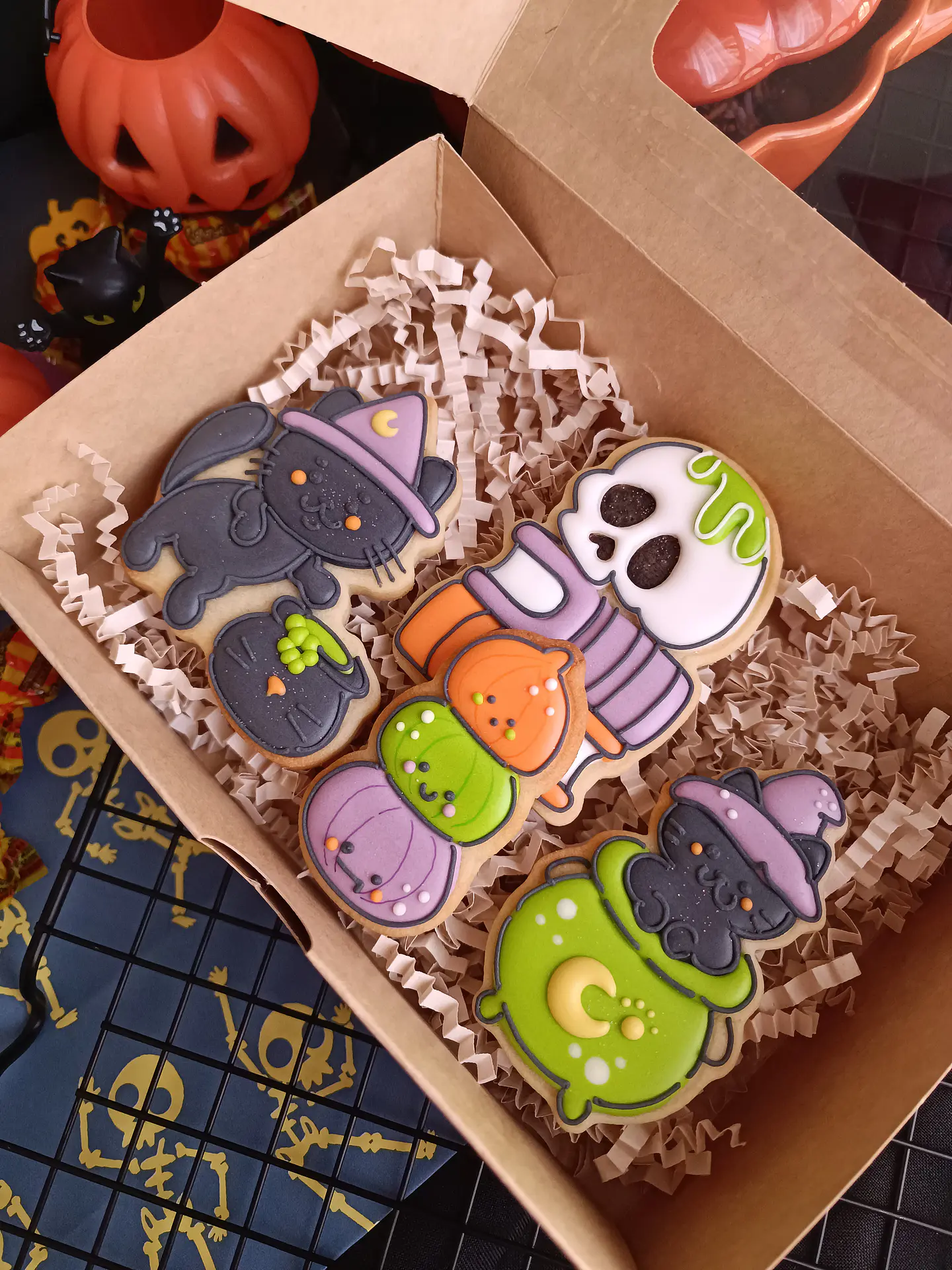 Spooky Paws Mini Cookie Set 3