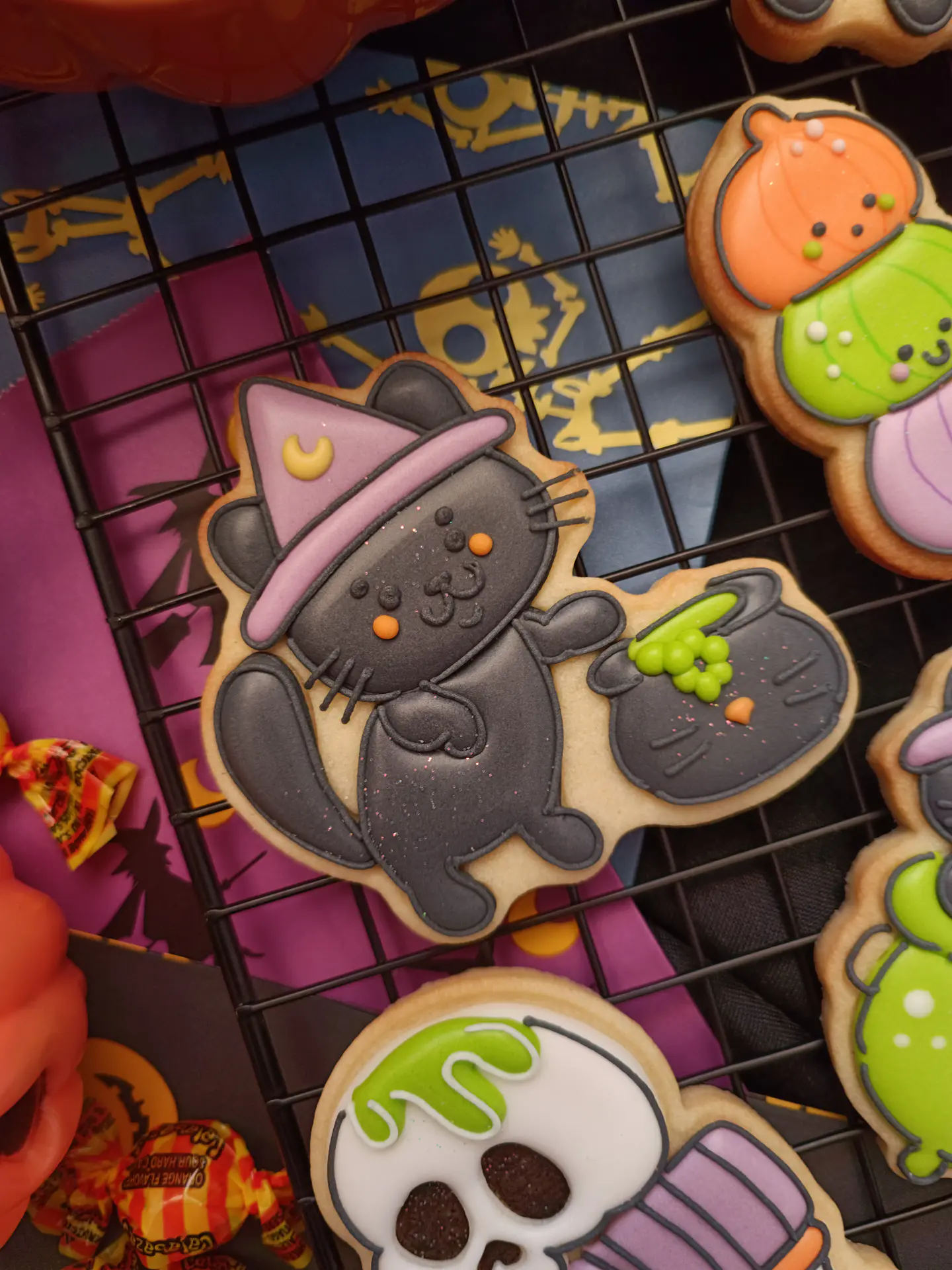 Spooky Paws Mini Cookie Set 4