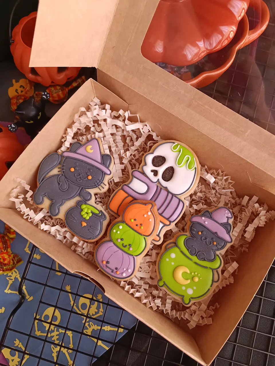 Spooky Paws Mini Cookie Set 5