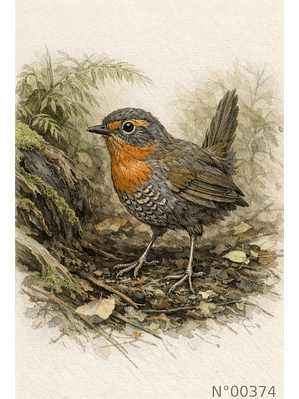 Ilustración 00374 Chucao