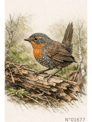 Ilustración 01677 Chucao