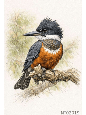 Ilustración 02019 Martín Pescador