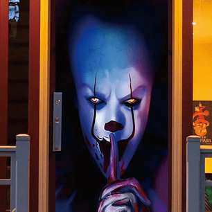 Fundas de puertas Halloween 100x210cm.