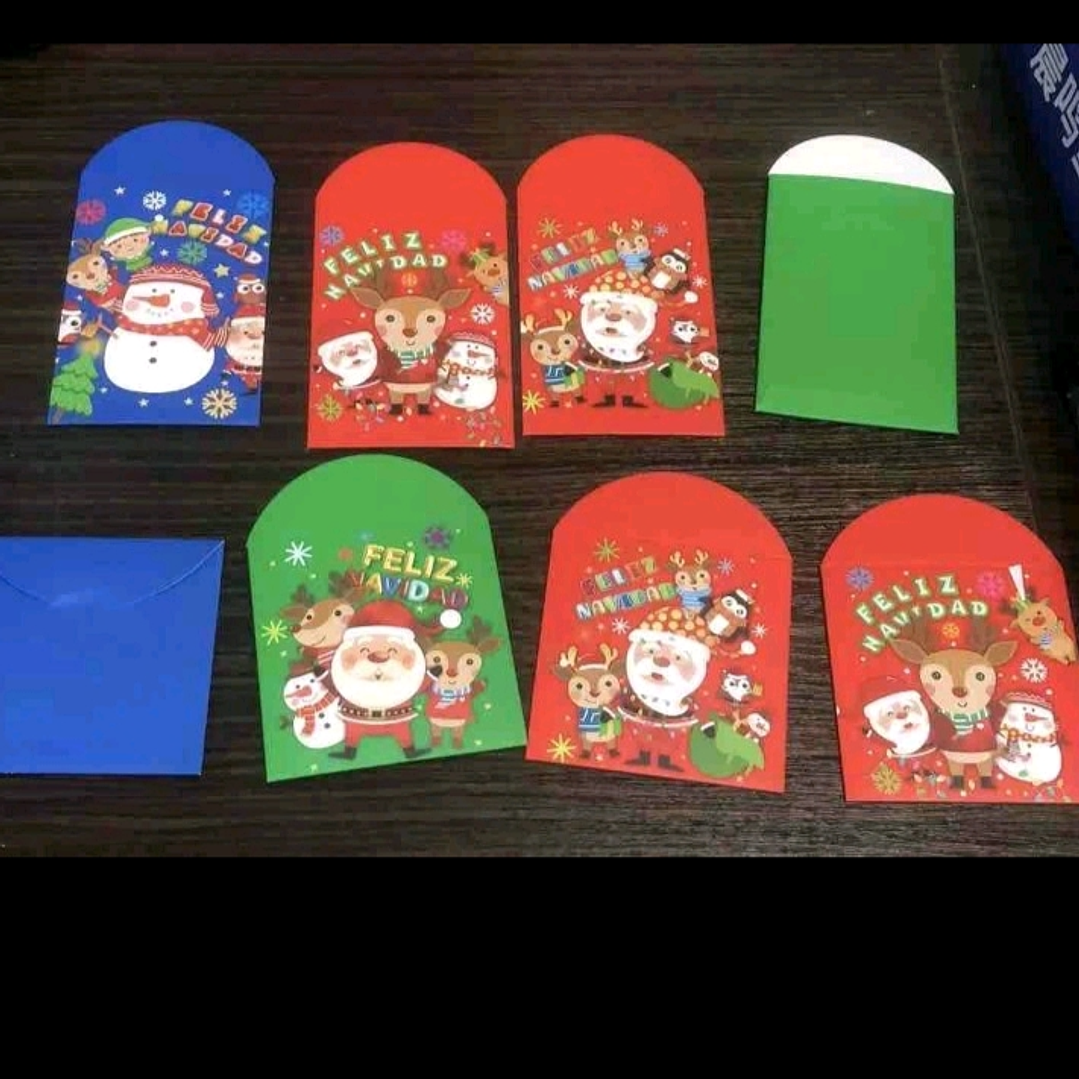 Sobre navidad 12x8cm. docena 1