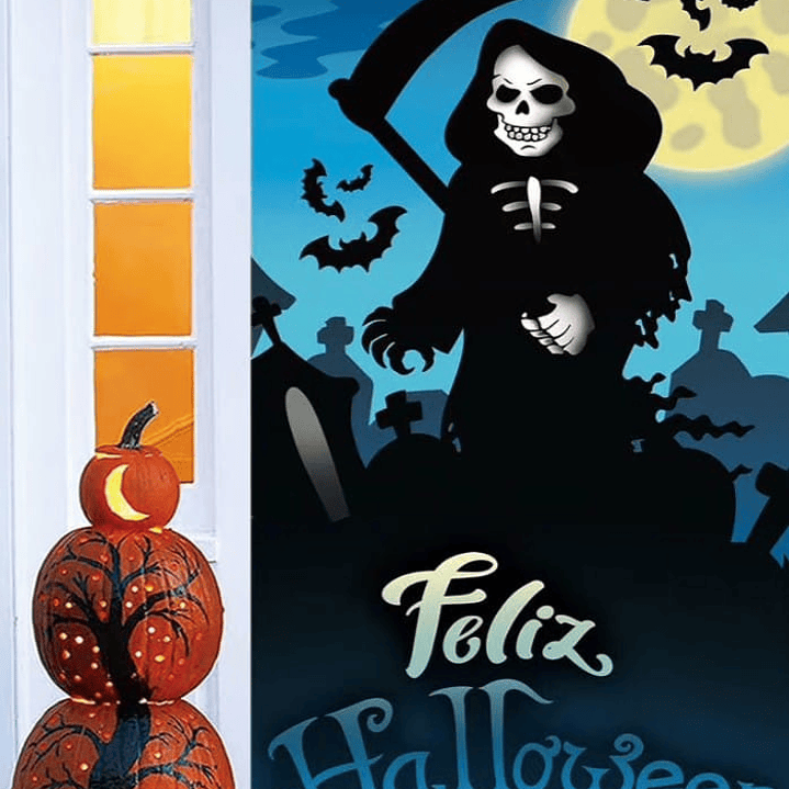 Fundas de puertas Halloween 100x210cm. 5