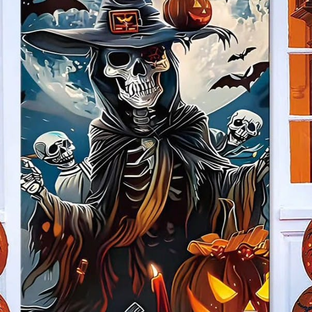 Fundas de puertas Halloween 100x210cm. 6