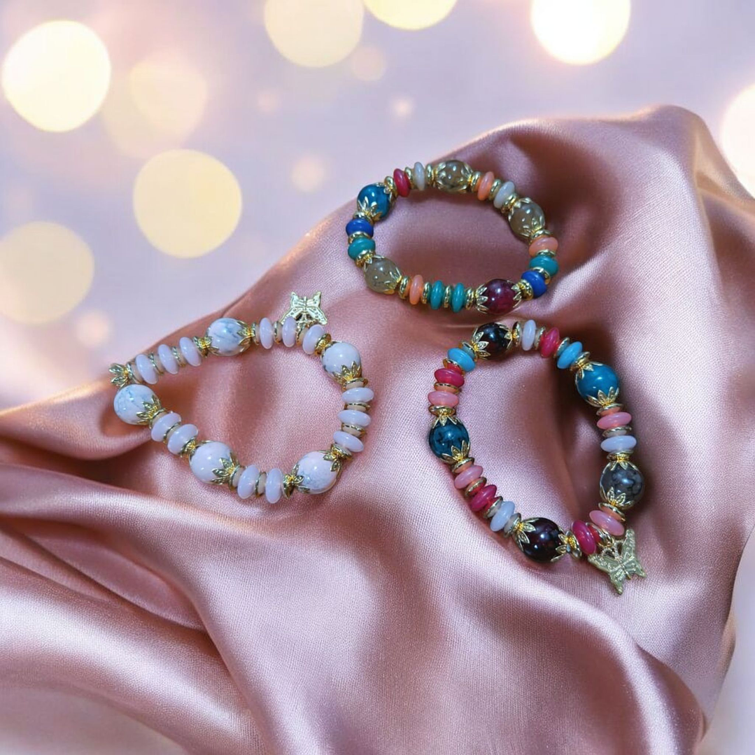 Pulseras retro docena 1