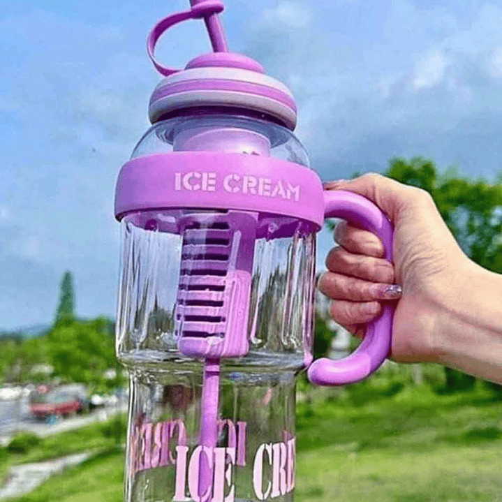 Botella Deportiva 1200cc con bombilla infusor  2