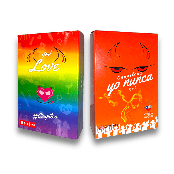 Pack 2 (Love + Yo Nunca)  3