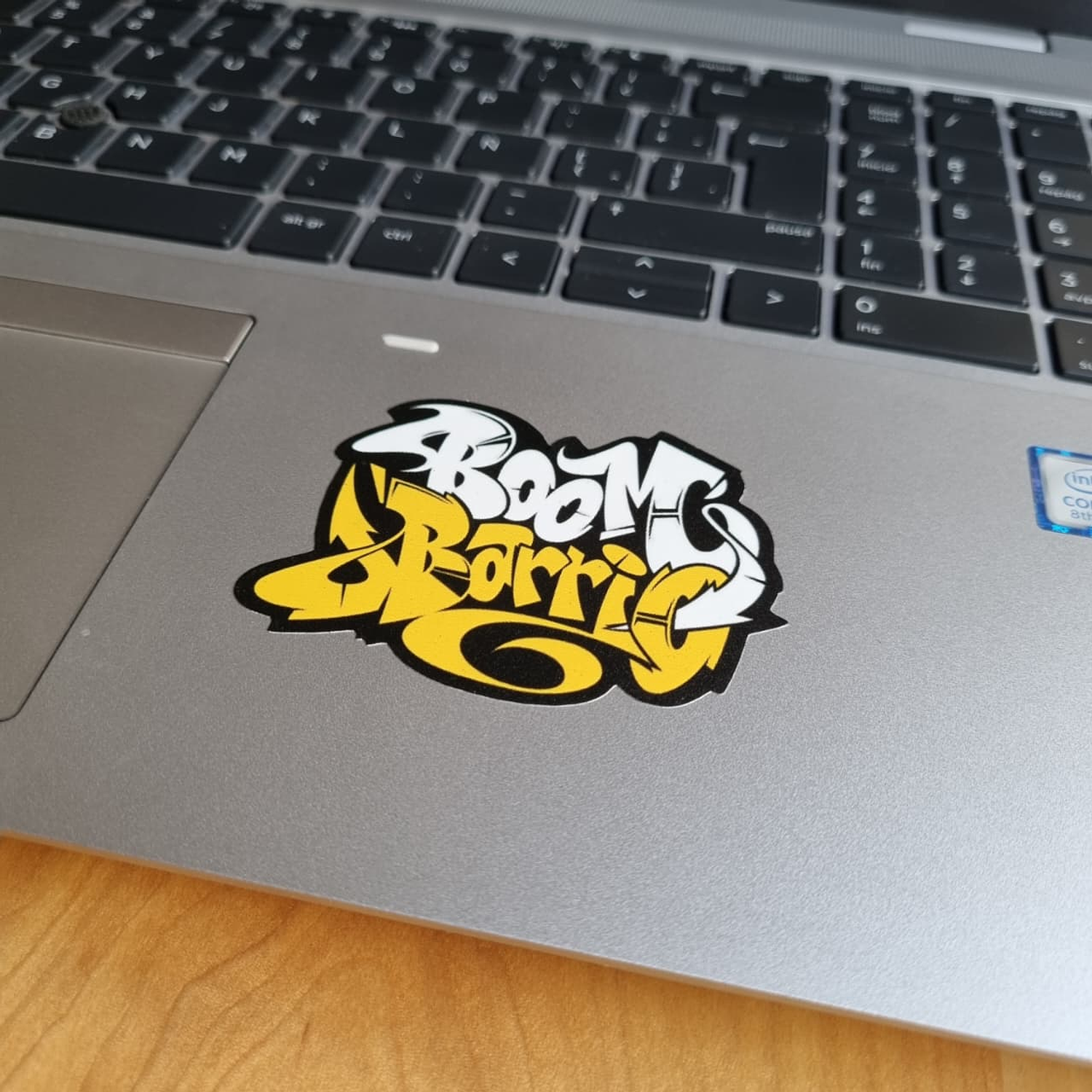 Sticker Boom Barrio 8x6 cm 1