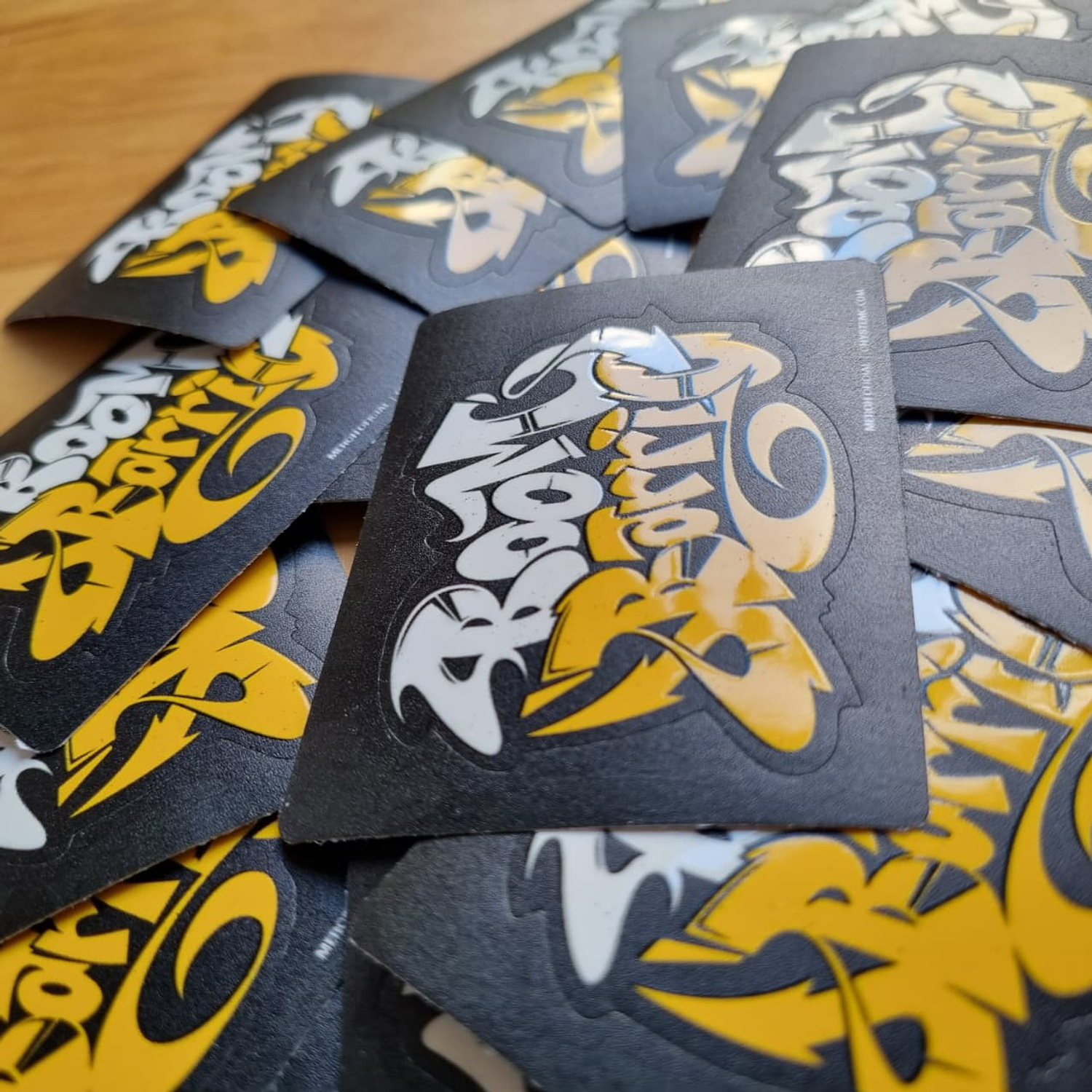 Sticker Boom Barrio 8x6 cm 4