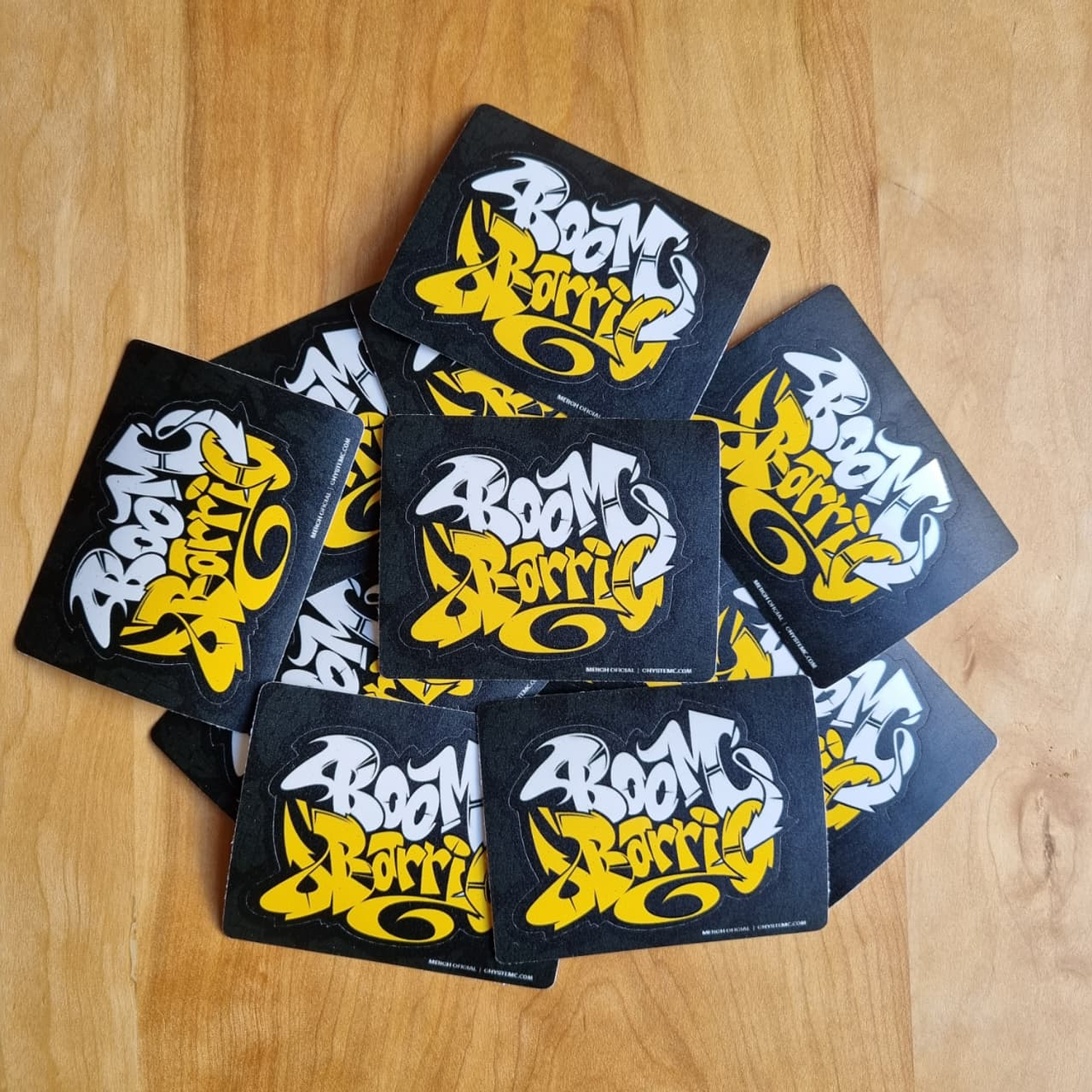 Sticker Boom Barrio 8x6 cm 5