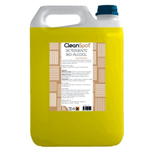Detergente Bio-Álcool CleanSpot Pavimentos 5L 