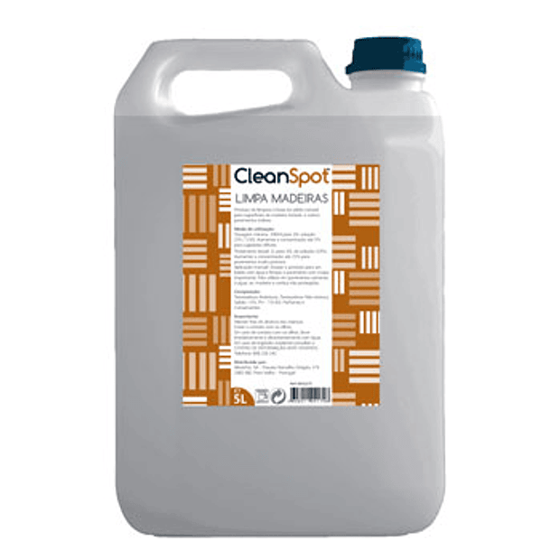 Detergente Limpa Madeiras Cleanspot (5 Litros) 