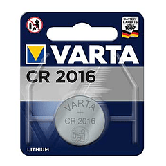 Pilhas CR2016 Lithium 3V 90mAh Varta 1un