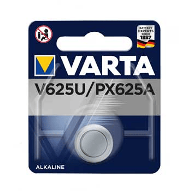 Pilha Alcalina Varta V625U / LR9  1