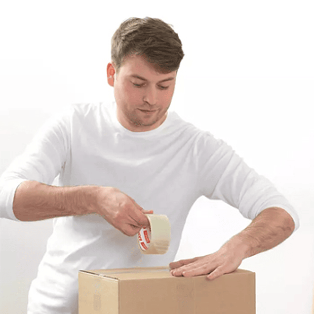 Fita Adesiva 50mmx66m Transparente PP Tesa Basic 2 un. 2