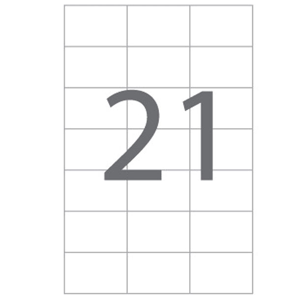 Etiquetas Adesiva 70x42,4 100 Folhas A4 MULTI3 