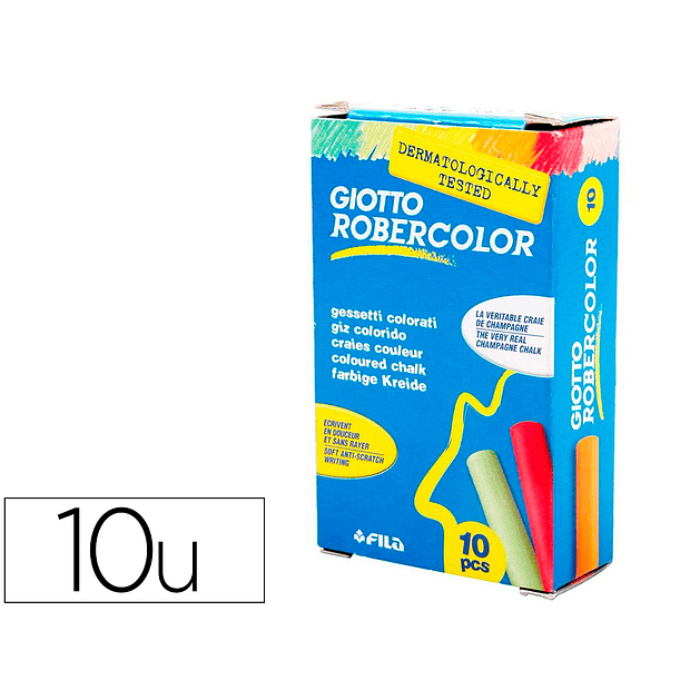 Giz cor GIOTTO Robercolor cx 10 Pack 2un. 1